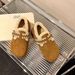 001 001 Post-apocalyptic Style Super Popular Thick-Soled Cotton Petite Winter Warm Fleece-Lined Shoes Thickened Snow_desvips.com