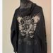 Cool Kids Jacket 2025 New Cross Hooded Cardigan Bowknot Print Versatile Hoodie_desvips.com