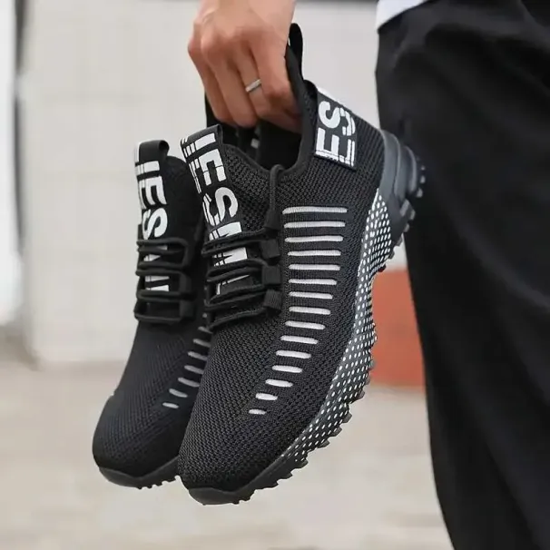 Men Casual Sneakers Summer Breathable Sport Lightweight Outdoor Mesh Running Athletic Jogging Tennis Walking Shoes_desvips.com