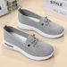 women loafers shoes classic leather casual slipon boat shoes comfort casual slip on walking shoes comfort walking moccasins soft sole shoes_desvips.com