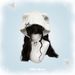 Dreamy Little Cat/Cat Autumn Winter Cute Versatile Face Slimming Warm Ear Protection Knitted Hat_desvips.com