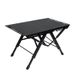 New Aluminum Alloy Adjustable Speed Open IGT Outdoor Lightweight Portable Camping Tactical Folding Table_desvips.com