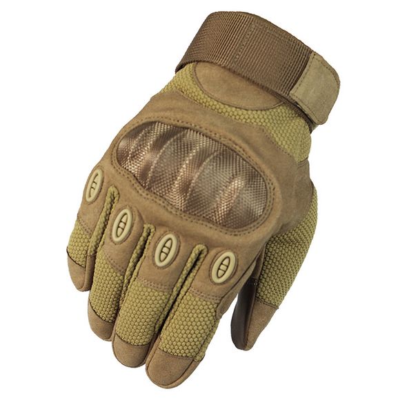 Outdoor Tactical Gloves Full Finger Protective For Rock Climbing Cycling Motorcycle Touchscreen Slip Resistant Abrasion Resistant Training Gloves_desvips.com