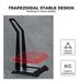 ROCKBROS Floor Bicycle Stand L-Shaped Kickstand Insertion System Carbon Steel_desvips.com