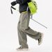 001 2025 Spring And Autumn New American Style Casual Cargo Men's Trendy Outdoor Hiking Windproof Waterproof Softshell Pants_desvips.com