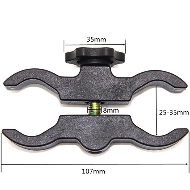 Multi Flashlight Clip Flashlight Clip Flashlight Mount Holder 25mm Dia Easy Fit Scope Mount Hunting Outdoor Gun Accessories_desvips.com