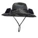 Summer New Product 2025 Men Dome Solar Powered Dual Fan Hat Outdoor Hiking Fishing Sun Protection Sunshade Hat Large Eave Breathable Fisherman Hat_desvips.com