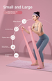 Fitness Resistance Band, Pink Elastic Exercise Band For Full Body Training, Unbreakable 9M Stretch, Laser Cut, For Arm & Back Shaping_desvips.com