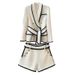 Women's Clothing tweed waist slimming foreign trade supply women's suit shorts suit in stock_desvips.com
