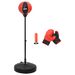 Punching Bag Set - Adjustable Height, Durable Steel And PU Leather, Suitable For Beginners And Adults_desvips.com