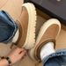 Logo 26ss 1 Correct Slip-On Sheepskin Waterproof Snow Boots New Model For Men And Women Couples Height-Increasing Thick-Soled_desvips.com