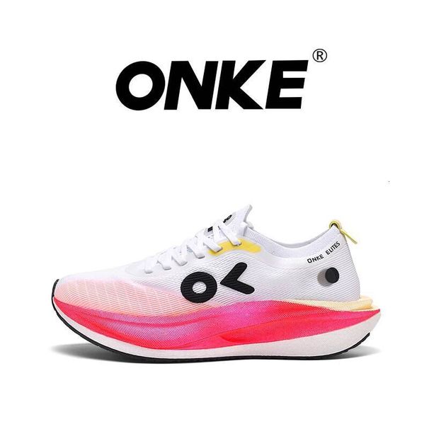 ONKE Men's Women's Ultra Light Running Shoes 2026 Summer New Carbon Plate Breathable Anti Slip Wear Resistant Cushioned_desvips.com
