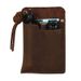 Genuine Leather EDC Organizer Sheath Handmade Tactical Tool Pouch Holster With Belt Clip Storage Bag_desvips.com