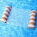 3-Tube Inflatable Floating Mat With Backrest Mesh Foldable Pool Float For Adults Heavy Duty Raft For Lake Beach Swimming Pool_desvips.com