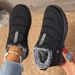 Women's Cozy Fleece-Lined Winter Boots - Slip-On Casual Shoes With Non-Slip Rubber Sole For Indoor & Outdoor Comfort_desvips.com