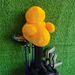 Crossing The Ocean Little Yellow Duck Golf Club Cover No. 1 Wooden Hat Cover Little Duck Small Wooden Club Cover Golf Supplies_desvips.com
