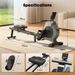 IScooter QK-530 Magnetic Rower – 3kg Flywheel, 16-Level Resistance, Dual Rails, App – Home Aerobic Fitness Machine_desvips.com