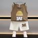 Summer New Vest Boys' Sleeveless Top And Shorts Korean Style Baby Thin Two-Piece Set Children's Clothing Wholesale_desvips.com