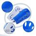 Football Protective Gear Ultra Light Honeycomb Shin Guard With Holes And Breathable Basic Insert Type Boys And Girls Children Adult Football Supplies_desvips.com