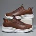Leather Surface Couple Style Ultra Suede Spring Autumn Casual Outdoor Travel Running Men Soft Bottom Waterproof Non Slip_desvips.com