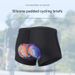 NOKO-ARSUXEO Factory Direct Sales Cycling Underwear Men's Silicone Shock-absorbing Cushion Breathable Quick-drying Gradient Color Cycling Pants_desvips.com