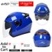 DOT Certified AD Motorcycle Helmet Bluetooth Headset, Suitable For Men And Women, All Seasons, Electric Vehicle Safety Helmet, LED Taillight_desvips.com