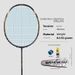 Offensive Adult Badminton Racket 40t Carbon Fiber 32 Lbs All Around Competition Single Racket Sports Outdoor_desvips.com