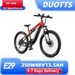 DUOTTS E29 Electric Mountain Bike Full Suspension 250W48V 13.5Ah Battery 27.5inch_desvips.com