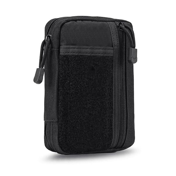 Pocket With 6 Pockets For EDC Gears Zippered Multitools Organizer Utility Pouch Tool Bag_desvips.com