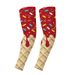 Ice Silk Sun Protection Arm Sleeves For Men And Women UV Protection Waffle Print Non-Slip Cross Border Sports Outdoor Accessory_desvips.com