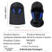 Sunscreen Face Mask Neck Protector Hat Integrated Motorcycle Ice Silk Headgear Breathable Mesh Helmet Liner_desvips.com