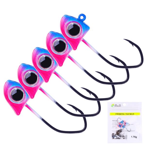 micro Jig Heads Swimbait Jig Heads With Chartreuse Fish Eye 0.03oz 0.06oz 0.12oz Jighead For Freshwater Saltwater Fishing_desvips.com