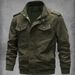 Men's Clothing jacket cotton men's new men's large size jacket flying coat _desvips.com