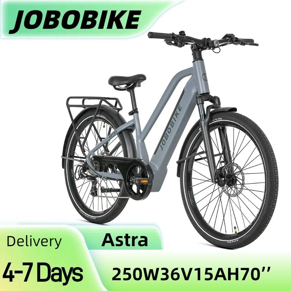 Electric Bike For Adult JOBOBIKE Astra 250W 36V15AH Battery_desvips.com