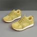 High Quality Fashion Sneakers Women's Low Top Lace-Up Artificial PU + Mesh Splicing Breathable Non-Slip Wear-Resistant Running Shoes 35-40_desvips.com