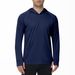 Men's Fishing Suit Lightweight Ice Silk Long Sleeve T-Shirt Sun Protection Hooded Open Finger Button For Lure Fishing Summer_desvips.com