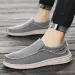 Spring Summer Mens Casual Canvas Breathable And Lazy Soft Soled Vulcanized Outdoor Sports Walking Driving Shoes 241205_desvips.com