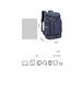 Men's Sports Travel Bag Large Capacity Shoe Compartment Multi Function Backpack_desvips.com