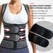 Sports Clothing Double Belt Sweat Vest For Women With Elastic Velcro Zipper Heating Corset Slimming Clothes For Body Shaping And Beauty_desvips.com