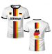German Men's Football Jersey, Short-sleeved T-shirt With German Flag Design, Plus-size Summer Sports T-shirt_desvips.com