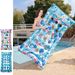 Pool & Accessories Maple Leaf Inflatable Floating Lounger Giant Flower Shaped Pool Float With Backrest Pillow For Adults_desvips.com