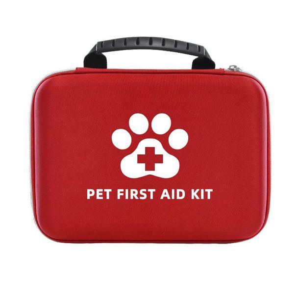 Outdoor Camping Cat First Aid Kit Set Emergency Wound Treatment Kit Portable Pet Safety Rescue First Aid Emergency Kit_desvips.com