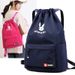 Bag Backpack Thickened Fiess Women's Simple Drawstring_desvips.com