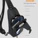 Men Outdoor Sports Chest Men's Casual One Shoulder Waterproof Large-Capacity Crossbody Bag_desvips.com