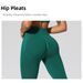 Women's High-Waisted Sports Pants Tight Fitting Stretch Fitness Yoga Wear Breathable Seamless Running Pants European American Style_desvips.com