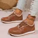 Designer Trend Sneakers Women Casual Lace Up Flat Running Walking Woman Footwear Breathable Women's Sports Shoes_desvips.com