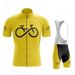2025 New Summer Men's Short Sleeve Cycling Jersey Set Moisture-Wicking Mountain Off-Road Clothing_desvips.com