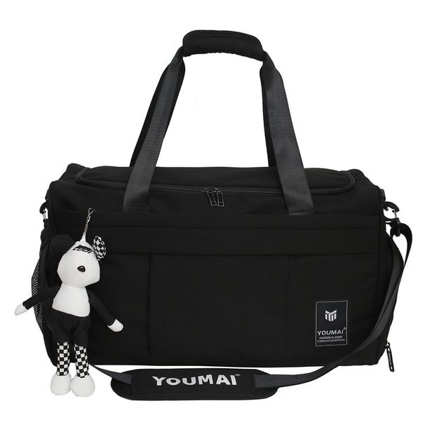 Luggage Bag, Business Travel Bag, Large Capacity Portable Travel Bag, Dry Wet Separation Sports And Fitness Bag_desvips.com