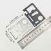 Stainless Steel EDC Pocket 11 In 1 Credit Card Portable Multi Function Survival Tool For Outdoor Campi Hunti_desvips.com