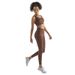 Custom Fixed Chest Pad Running Shock Absorption Sports Fitness Shockproof Gathered Cross Back Beauty Bra_desvips.com